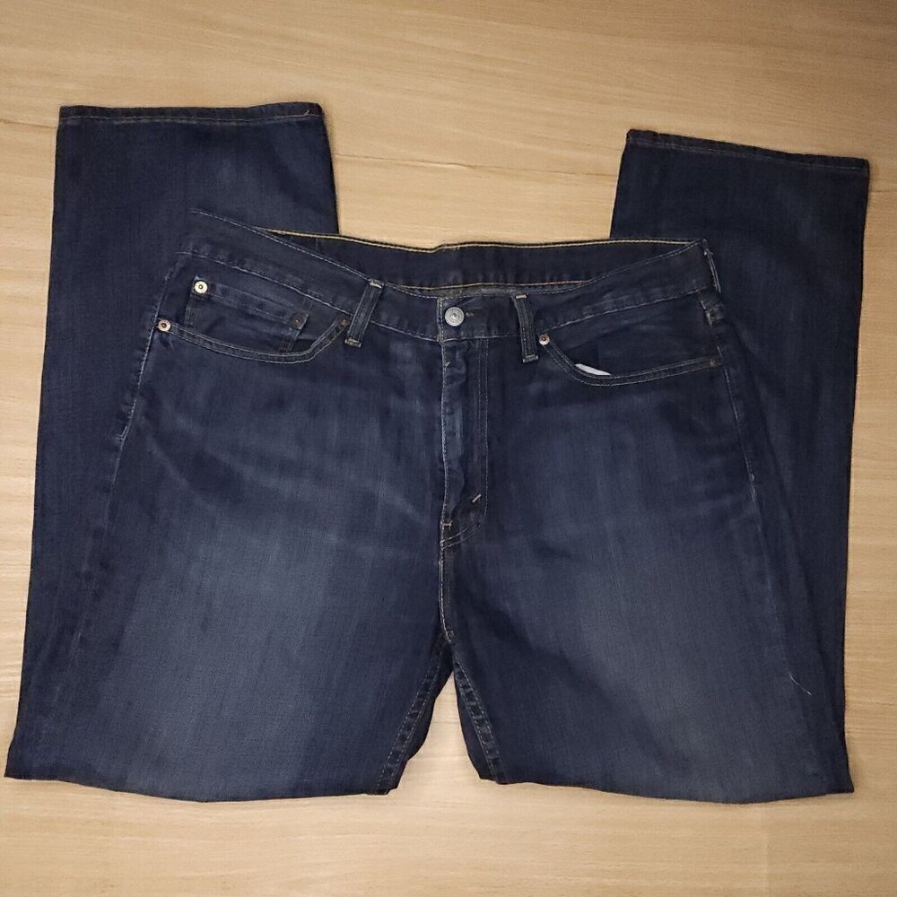 Levi's Mens 514 Medium Wash Jeans 36 x 30